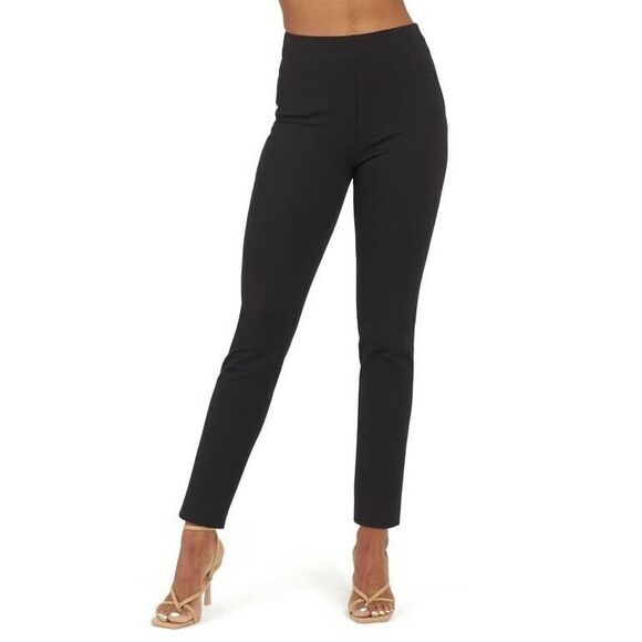 SPANX 20365R Women's Sz Small Classic Black Polished Ankle Slim Pants - Picture 9 of 9